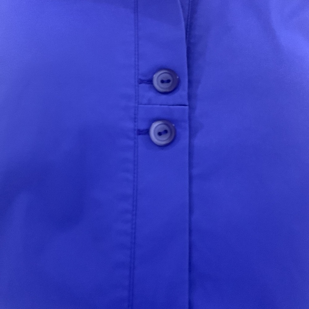 Made in🇧🇬Two Pieces VTG 90’ Royal Blue Cotton Blend Top and Pants Set - Picture 5 of 15